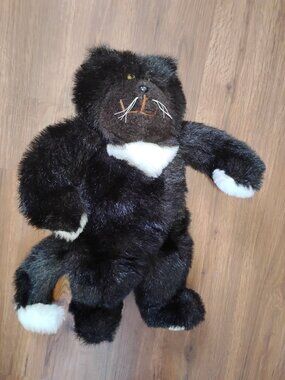 Vintage Deri Cartier Bear Co. Cat Plush Stuffed Animal Limited-Edition Artist
